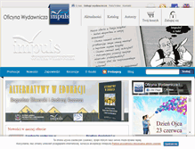 Tablet Screenshot of impulsoficyna.com.pl